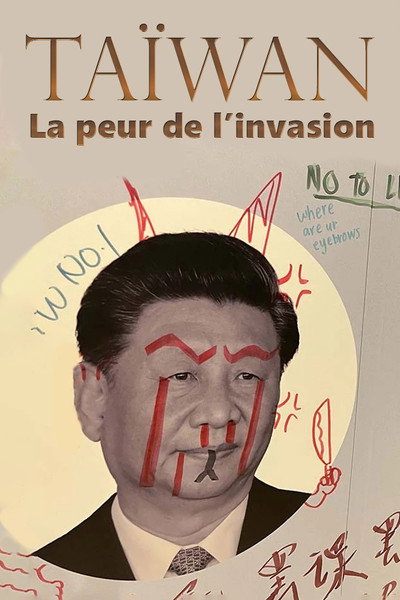 Póster de Taiwan - Angst vor der Invasion