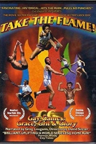 Póster de Take the Flame! Gay Games: Grace, Grit, and Glory