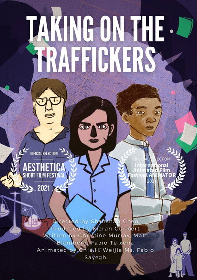Póster de Taking on the Traffickers