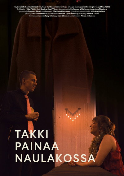 Póster de Takki painaa naulakossa