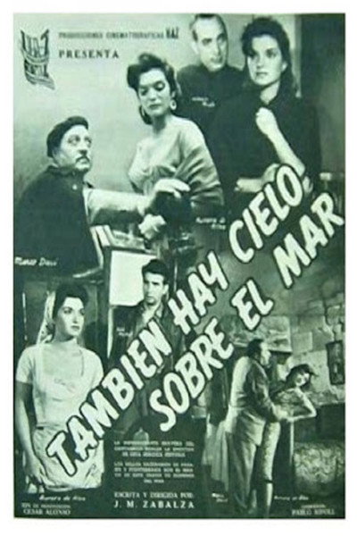 Póster de También hay cielo sobre el mar