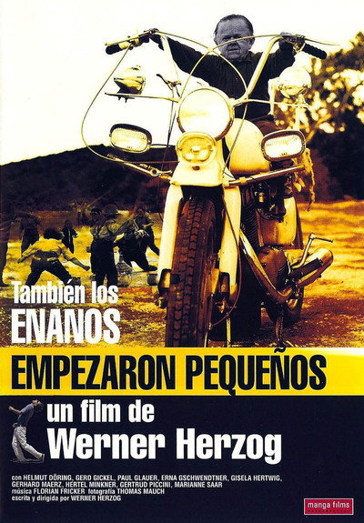 Póster de También los enanos empezaron pequeños