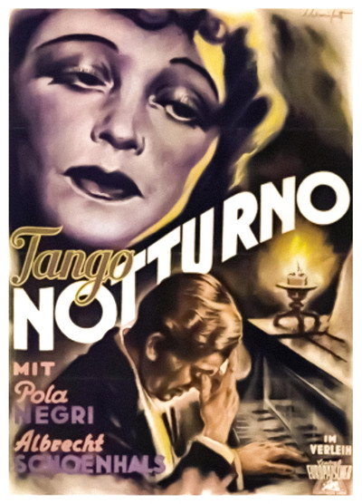 Póster de Tango nocturno