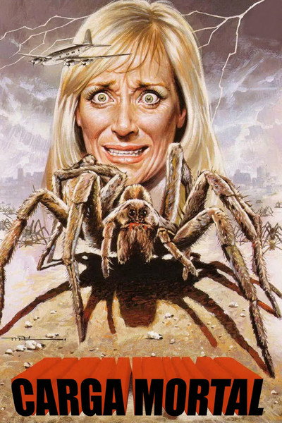 Póster de Tarántulas. Cargamento mortal