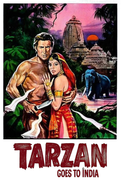 Póster de Tarzán en la India