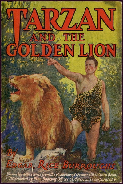 Póster de Tarzán y el león dorado
