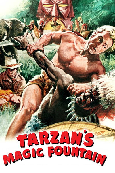 Póster de Tarzán y la fuente mágica