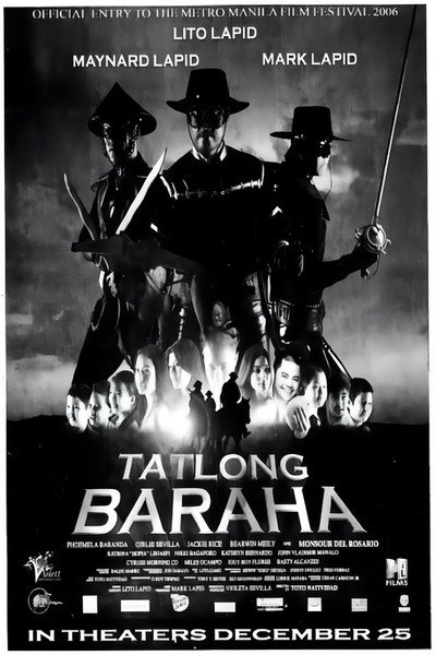 Póster de Tatlong baraha