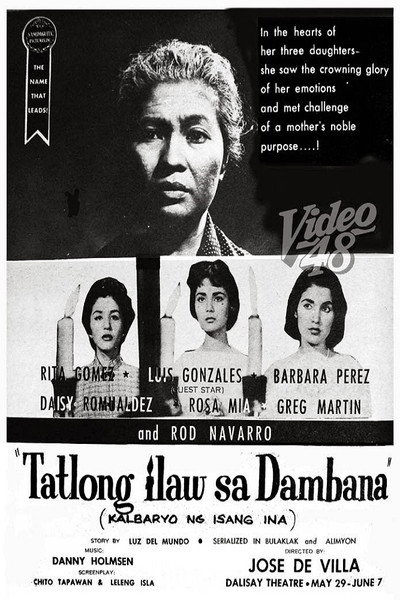 Póster de Tatlong ilaw sa dambana