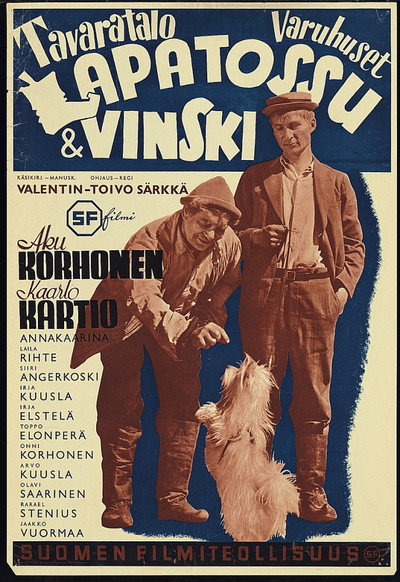 Póster de Tavaratalo Lapatossu & Vinski