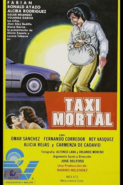 Póster de Taxi mortal