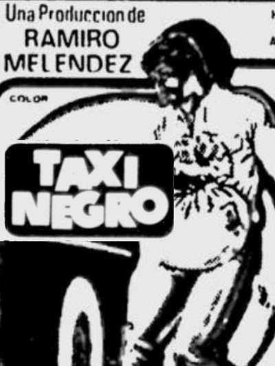 Póster de Taxi negro