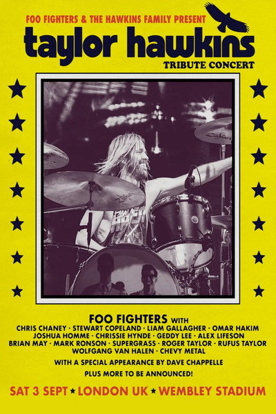 Póster de Taylor Hawkins: Tribute Concert
