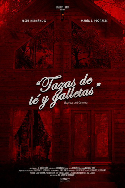Póster de Tazas de Té y Galletas