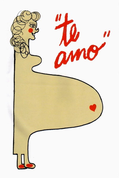 Póster de Te amo