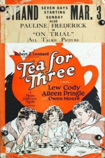Póster de Té para tres