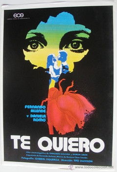 Póster de Te quiero