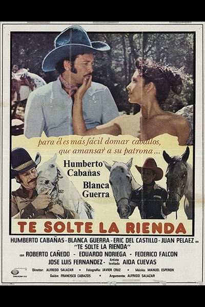 Póster de Te solte la rienda