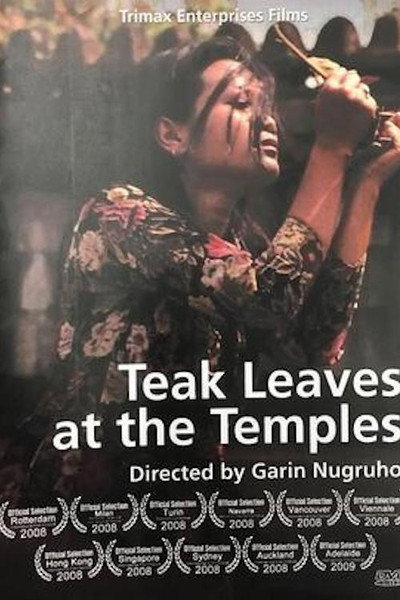 Póster de Teak Leaves at the Temples