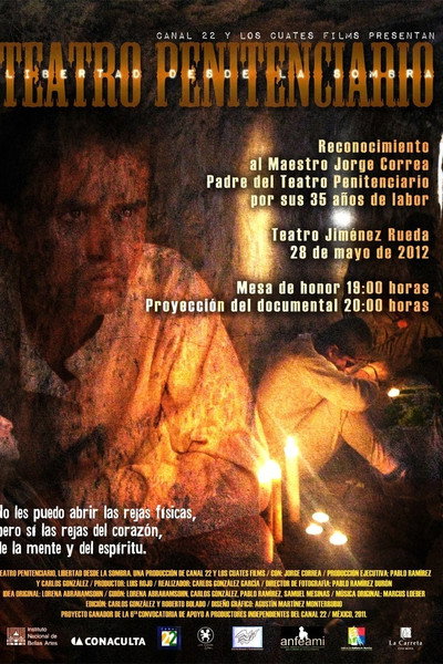 Póster de Teatro Penitenciario, Libertad Desde la Sombra