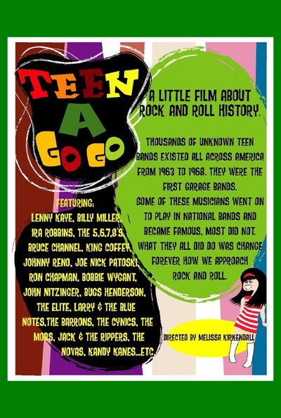 Póster de Teen a Go Go: A Little Film About Rock and Roll History