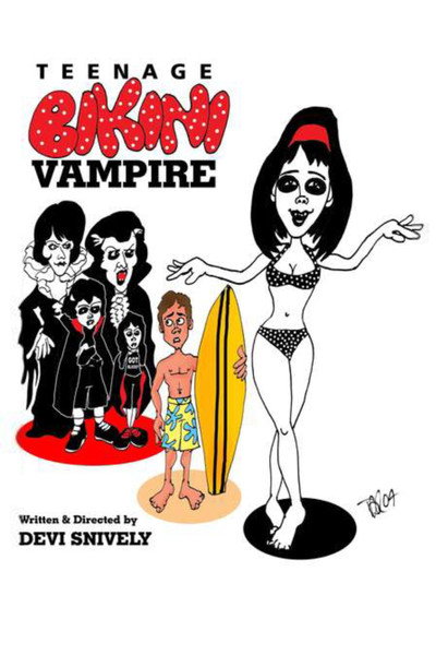 Póster de Teenage Bikini Vampire