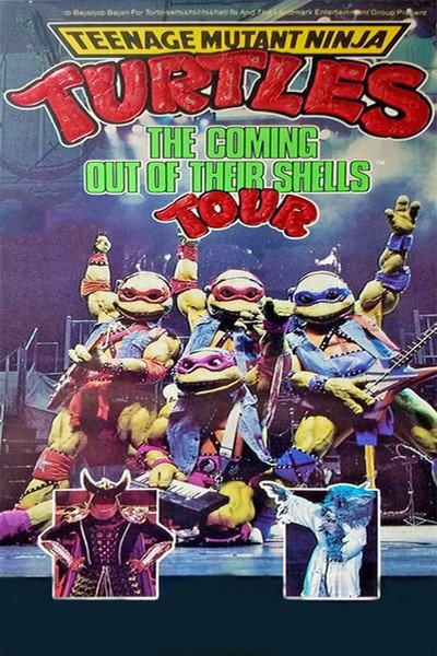 Póster de Teenage Mutant Ninja Turtles: Coming Out of Their Shells Tour