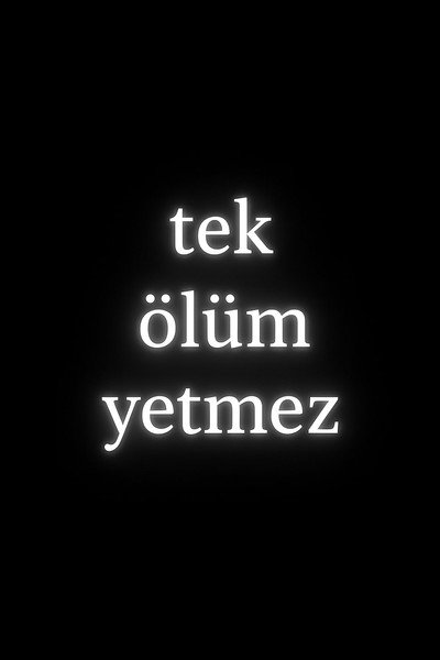 Póster de Tek Ölüm Yetmez