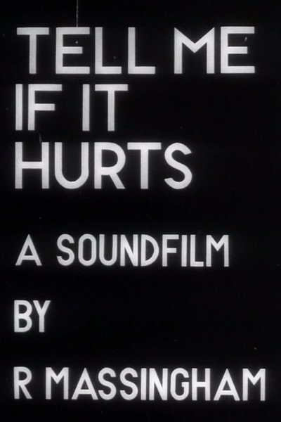 Póster de Tell Me If It Hurts