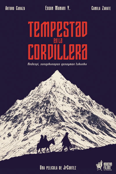 Póster de Tempestad en la Cordillera