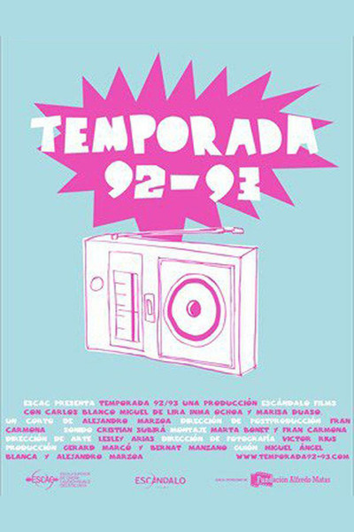 Póster de Temporada 92-93