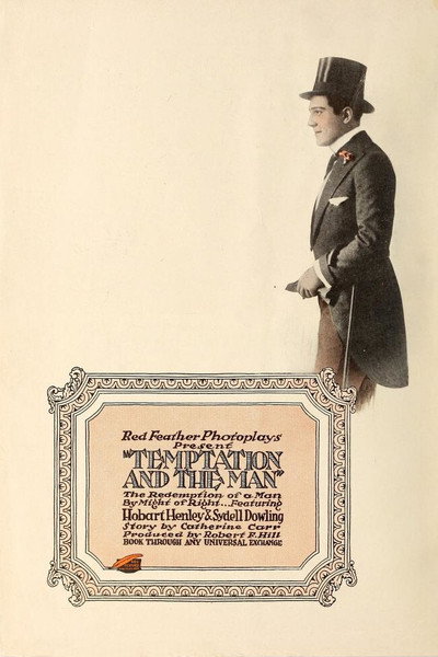 Póster de Temptation and the Man