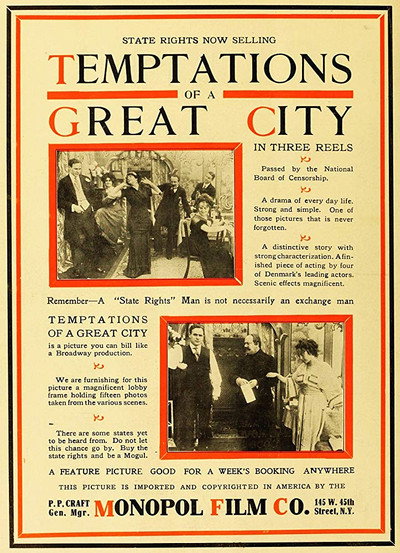 Póster de Temptations of a Great City