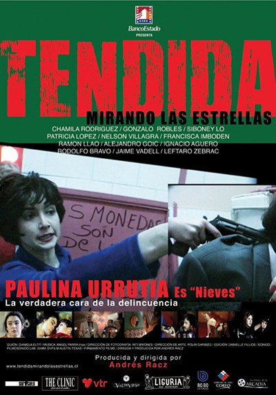 Póster de Tendida mirando las estrellas