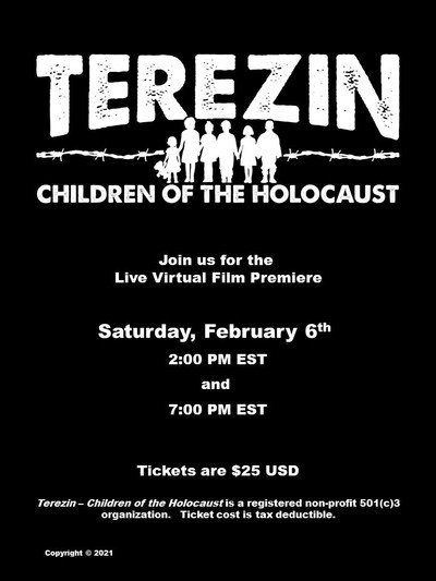 Póster de Terezin - Children of the Holocaust
