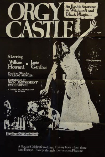 Póster de Terror at Orgy Castle