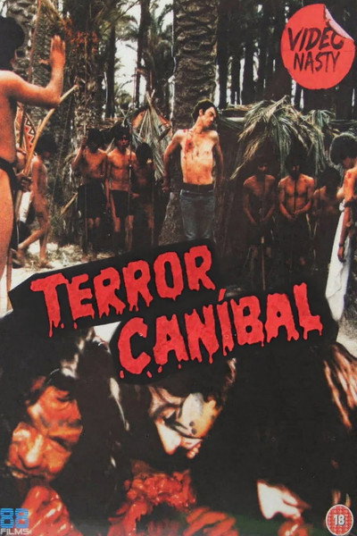 Póster de Terror caníbal