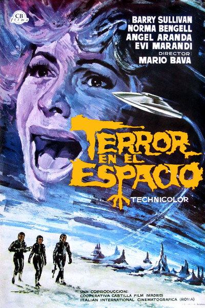 Póster de Terror en el espacio