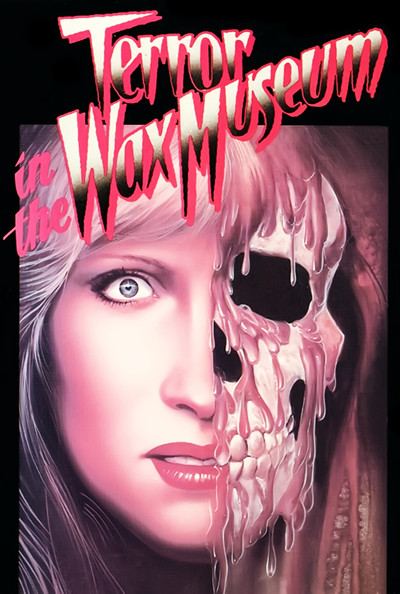 Póster de Terror en el museo de cera