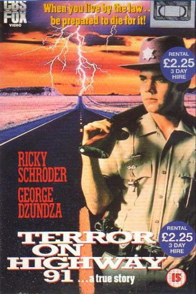 Póster de Terror en la autopista 91