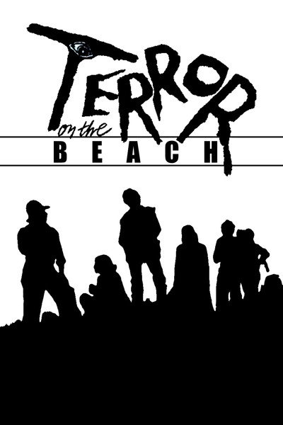 Póster de Terror en la playa