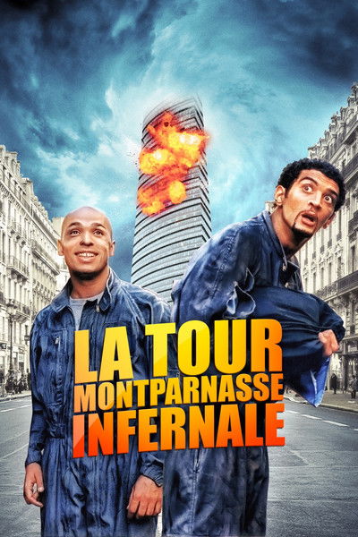 Póster de Terror en la torre Montparnasse