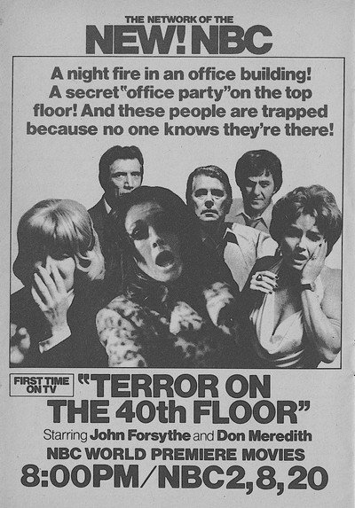 Póster de Terror on the 40th Floor