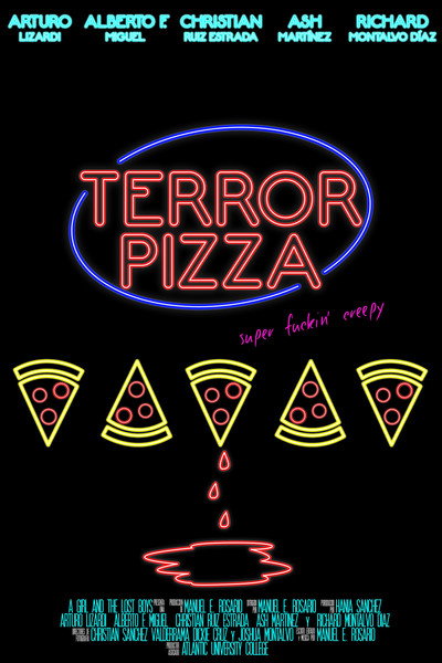 Póster de Terror Pizza