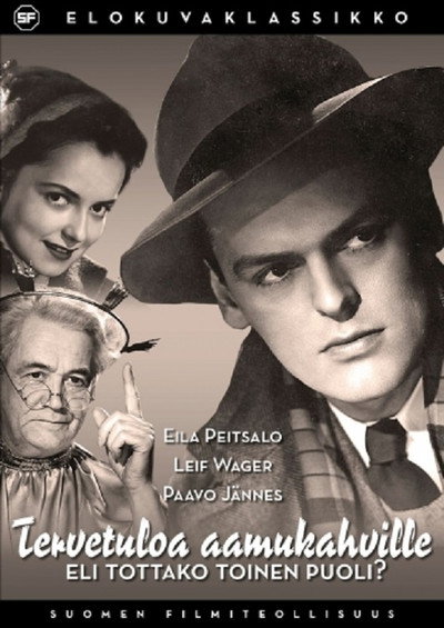 Póster de Tervetuloa aamukahville eli tottako toinenkin puoli?