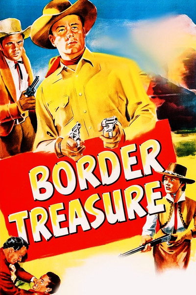 Póster de Tesoro en la frontera