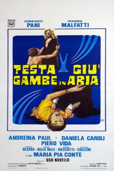 Póster de Testa in giù, gambe in aria