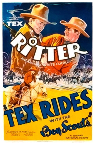 Póster de Tex Rides with the Boy Scouts