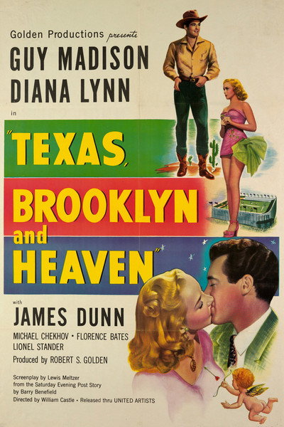 Póster de Texas, Brooklyn & Heaven