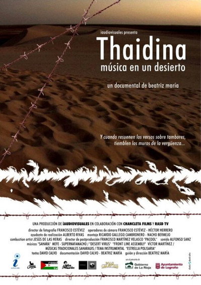 Póster de Thaidina, música en un desierto